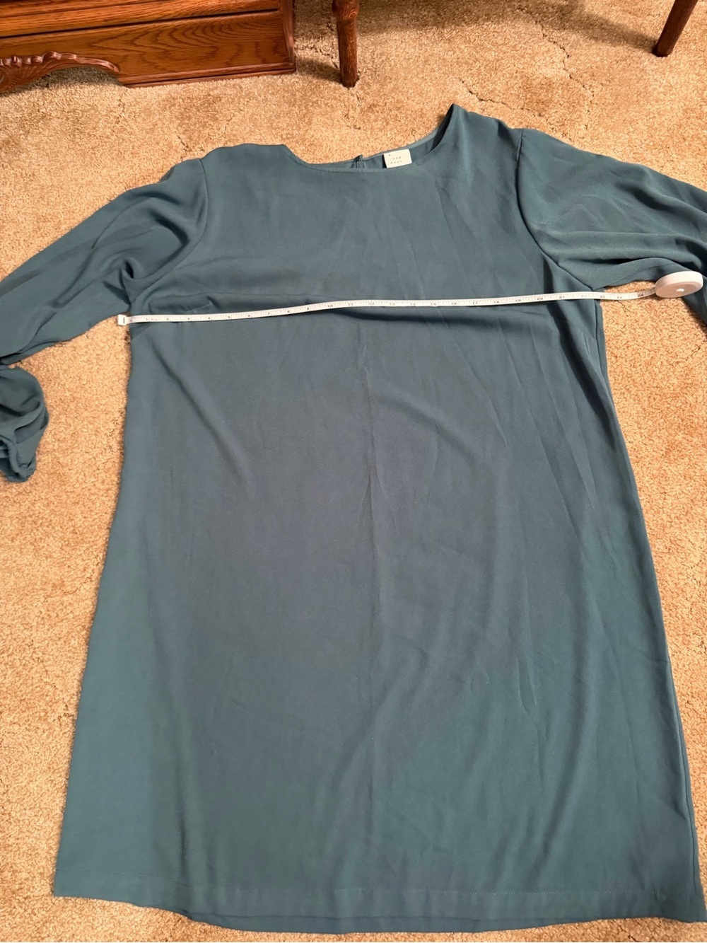 a new day Teal Midi Dress - Picture 6 of 9